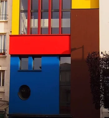 Maison d’architecte inversée